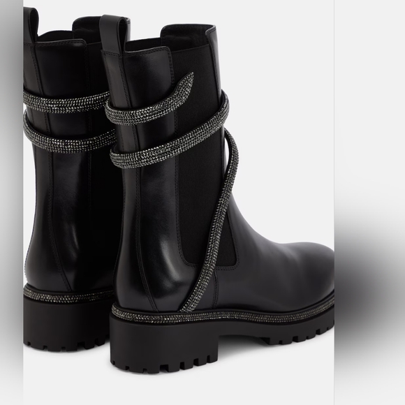Rene Caovilla cleo biker boots 40 - Picture 3 of 7